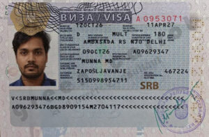 MD MUNNA, VISA COPY