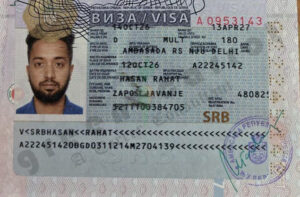 RAHAT HASAN, VISA COPY